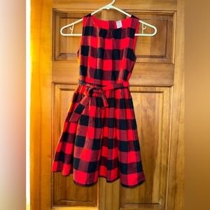 Carter’s girls buffalo plaid dress size 7